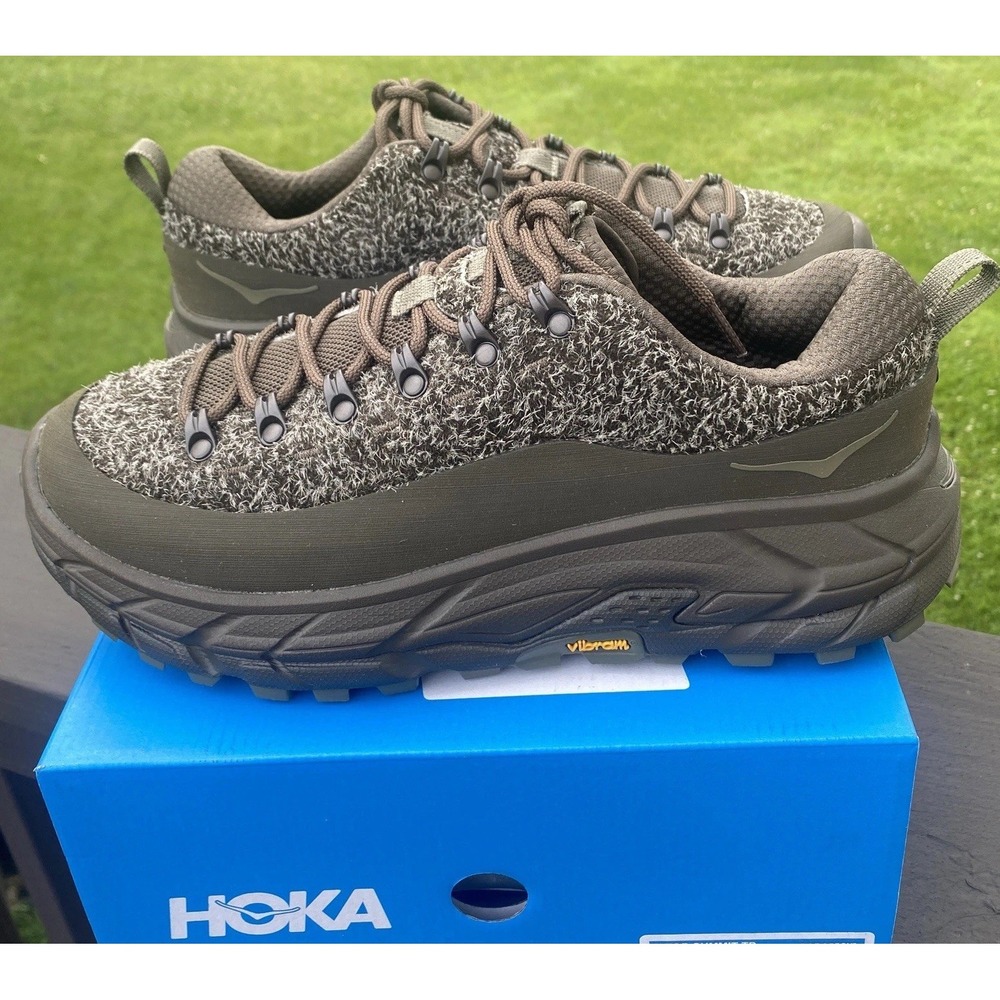 Hoka One One U Tor Summit TP Hiking Shoes Men's Size 11.5 Umber 1155394-UBR New